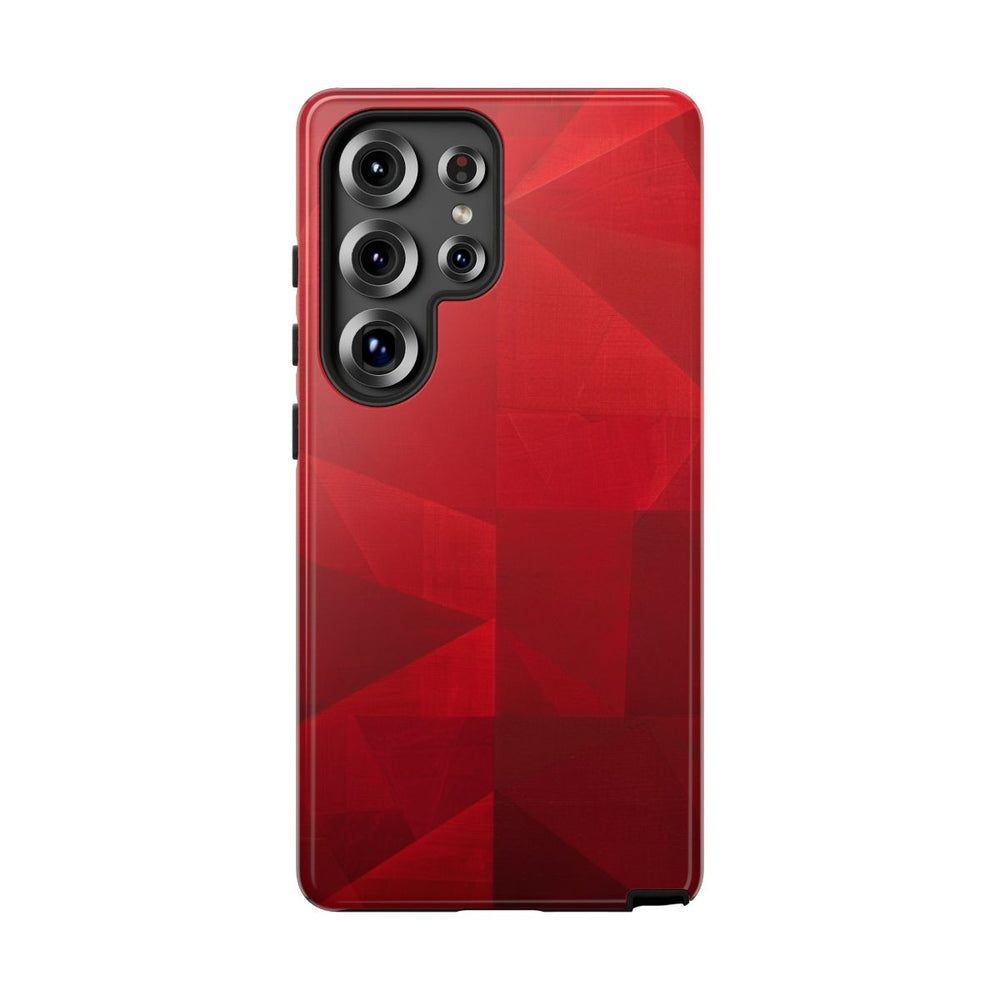 Rood Geometrisch Abstract Ontwerp