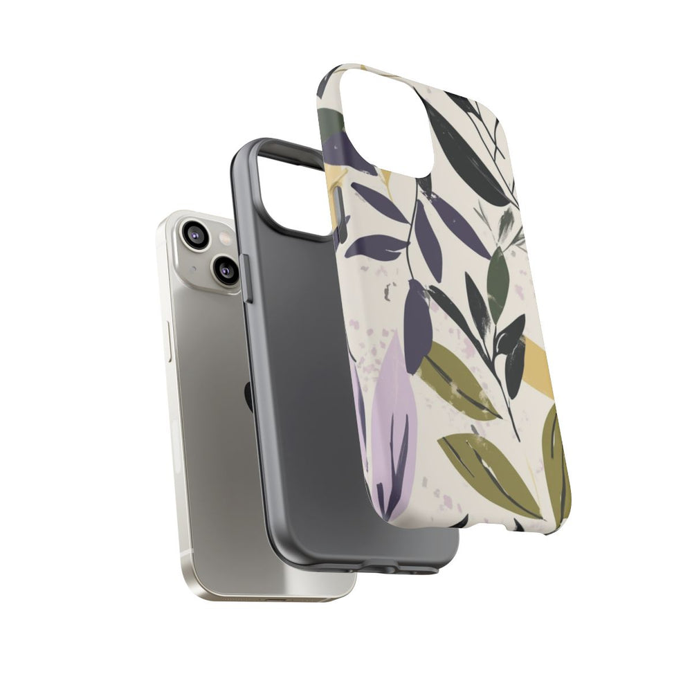 Gestileerd Botanisch Bladerenpatroon