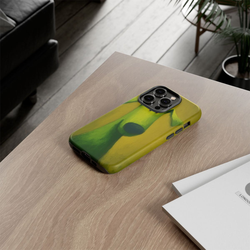 Groene Hond met Mat Effect