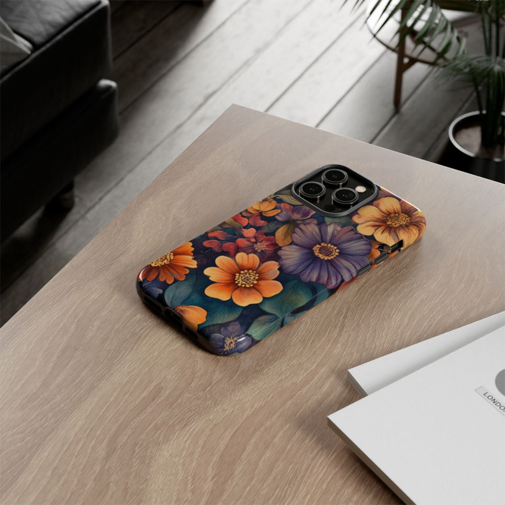 Levendig Aquarel Bloemenpatroon