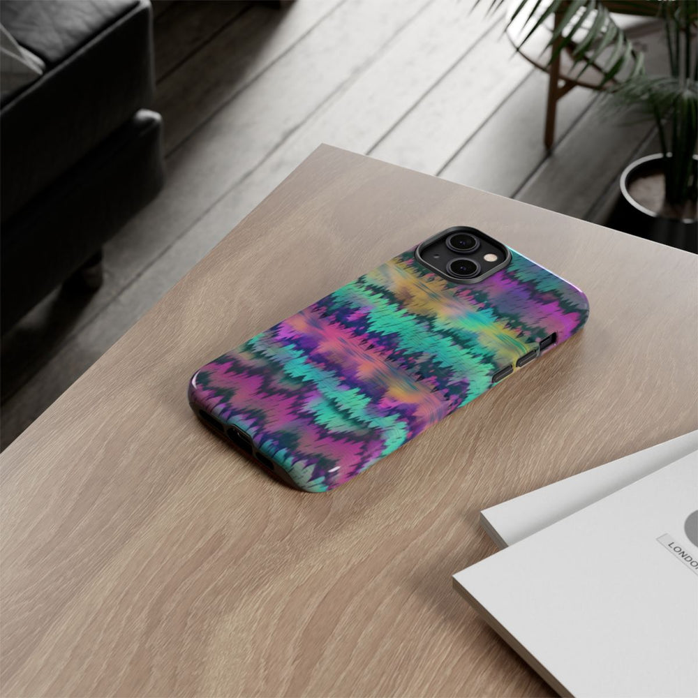 Kleurrijk Glitch Patroon Abstract Design