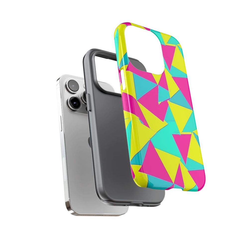 Neon Driehoekenpatroon