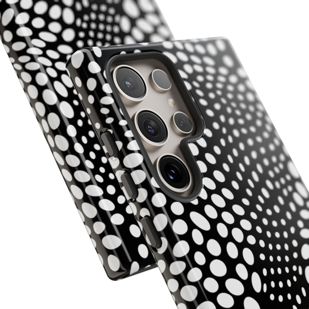 Zwart-Wit Optische Illusie Patroon