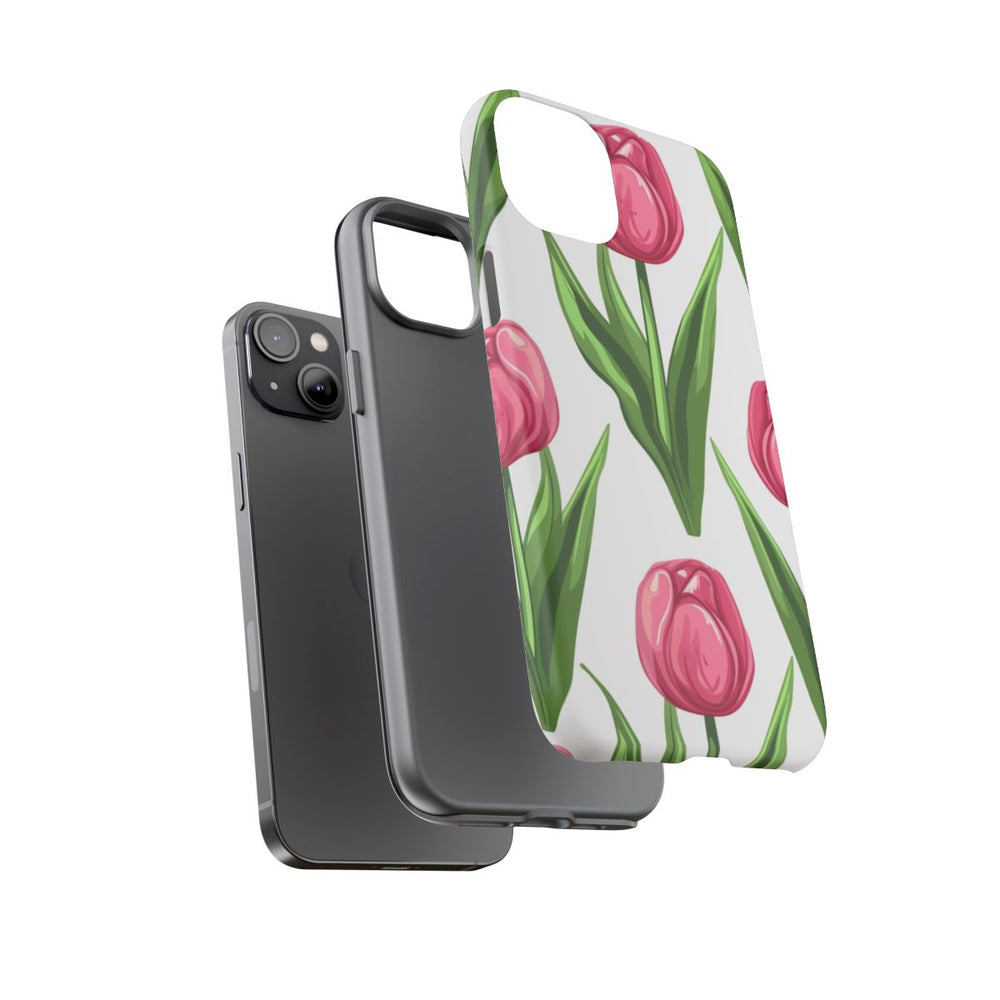 Roze Tulp Bloemenpatroon