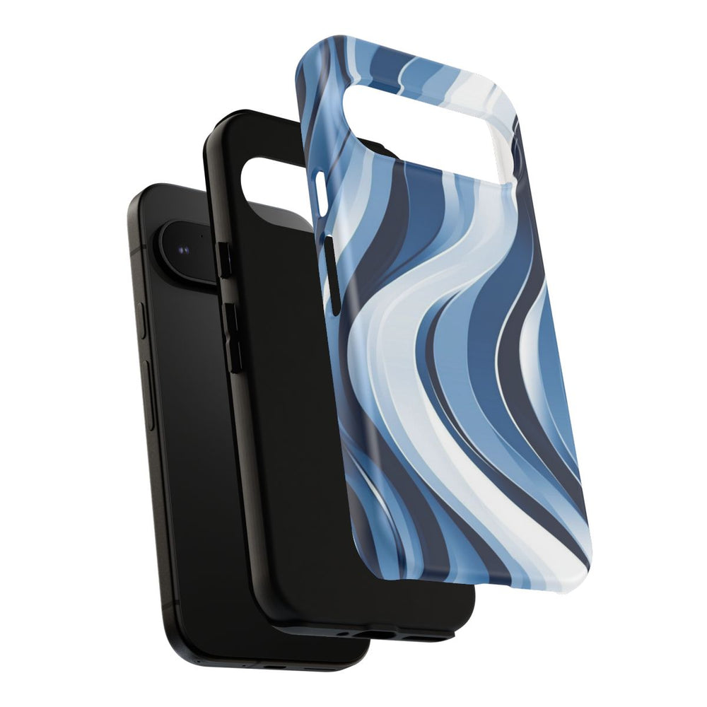 Moderne Blauwe Golven