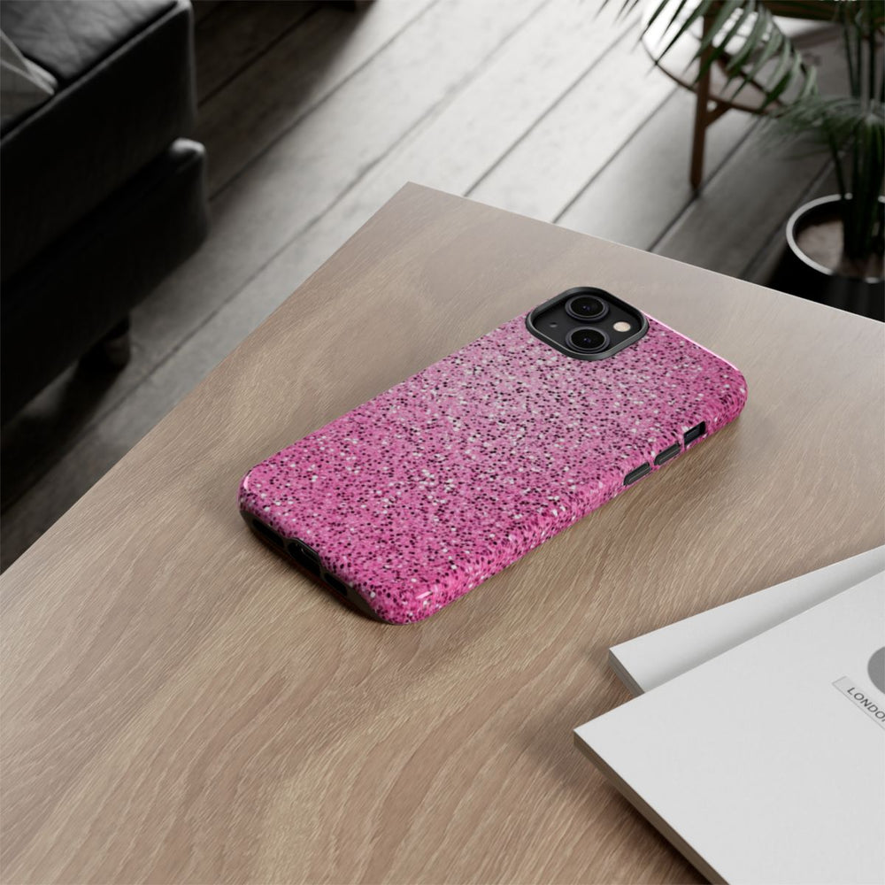 Roze Glitter Sprankelstructuur