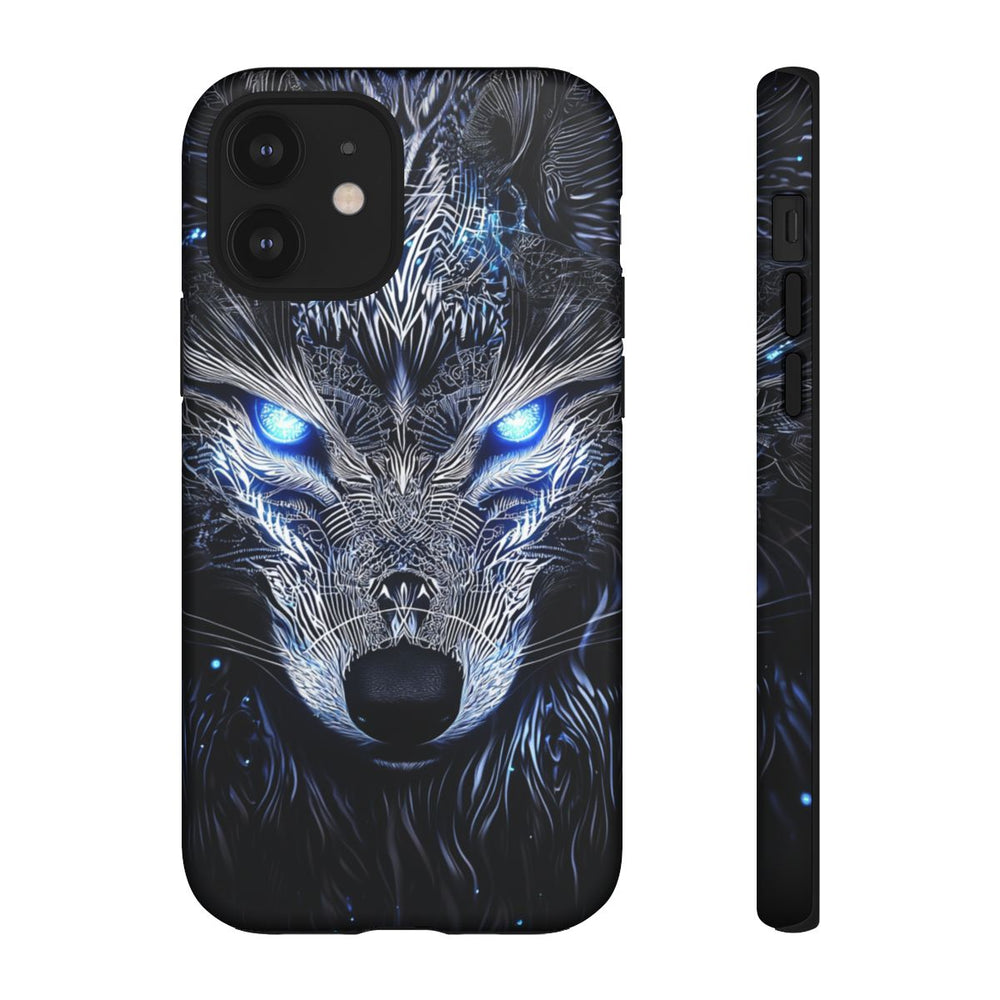 Majestueuze Wolf met Gloeiende Ogen