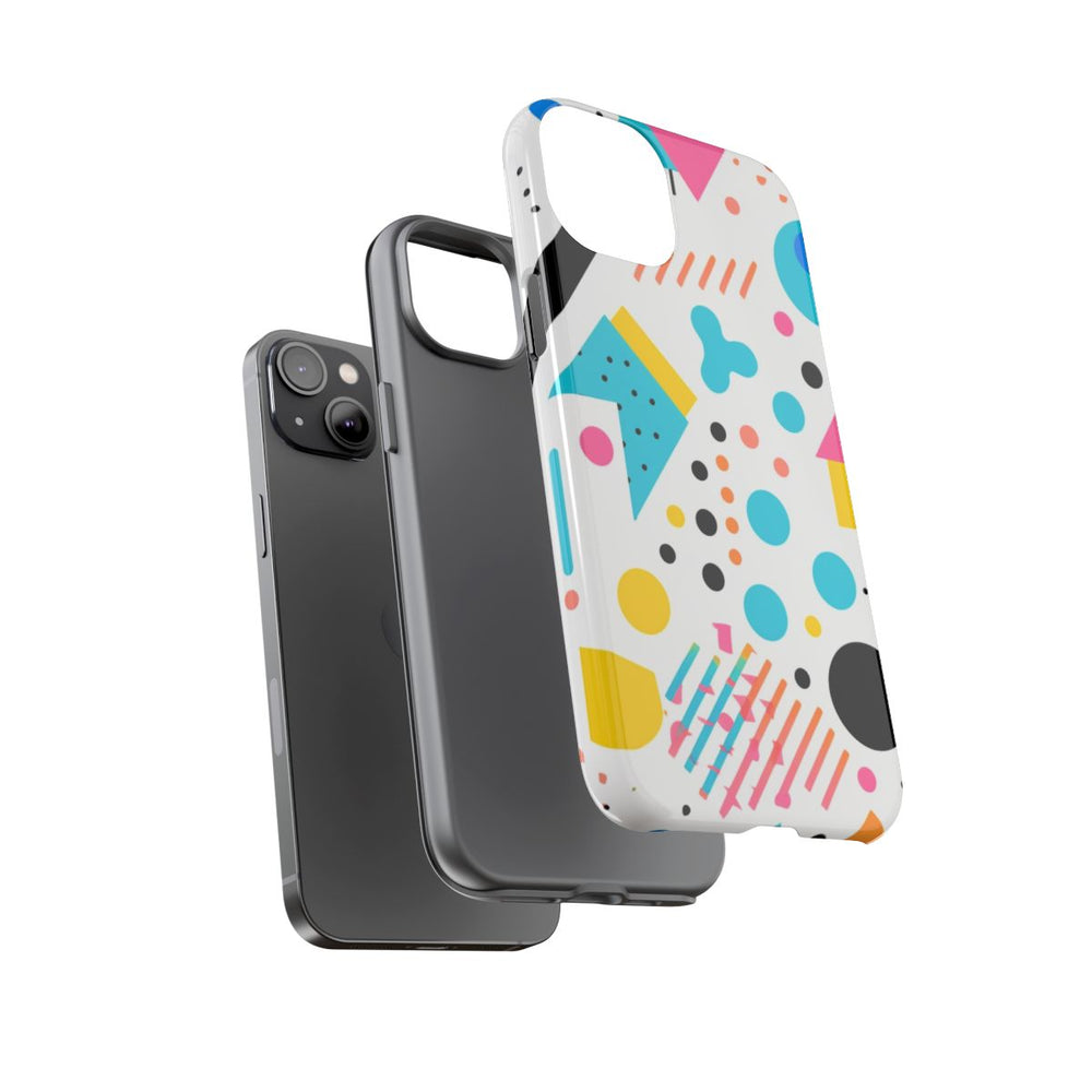 Kleurrijk Memphis Stijl Geometrisch Patroon