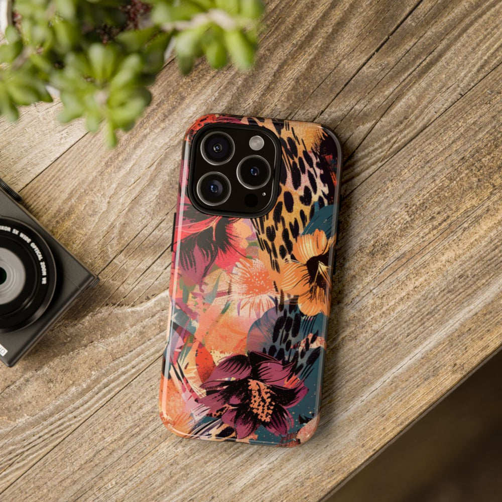 Abstracte Bloemen- en Dierenprint