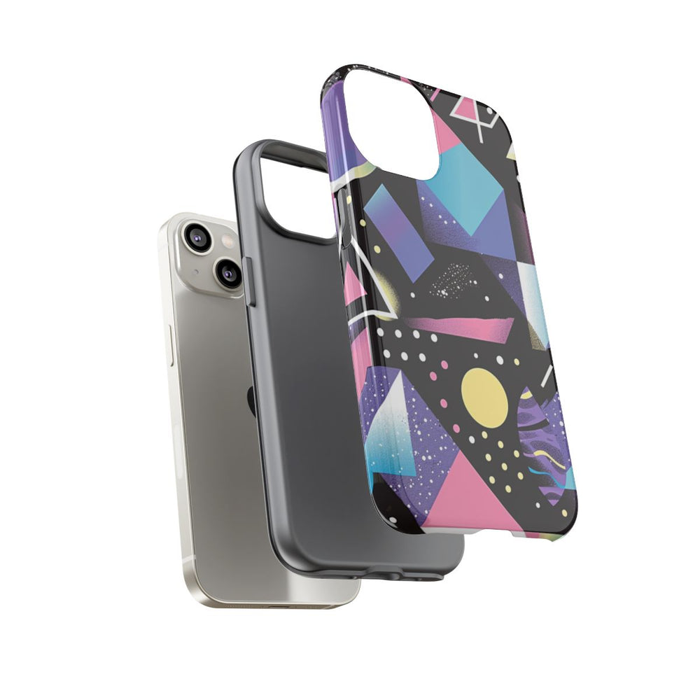 Geometrisch Vaporwave Abstract Patroon