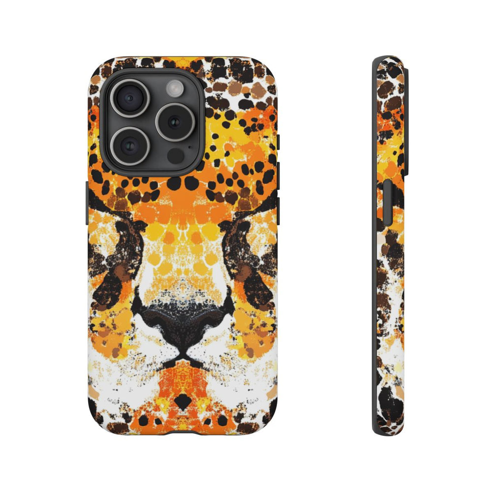 Abstracte Cheetakop met Patronen