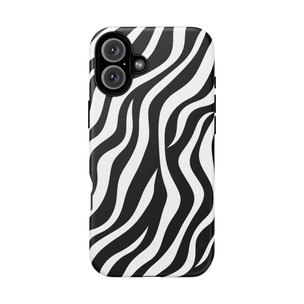 Zwart-Wit Zebra Strepenpatroon