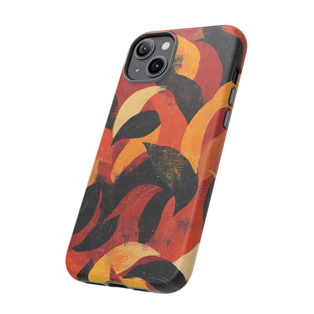 Abstract Herfstbladeren Patroon