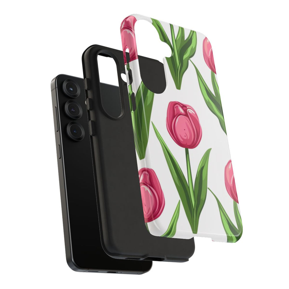Roze Tulp Bloemenpatroon