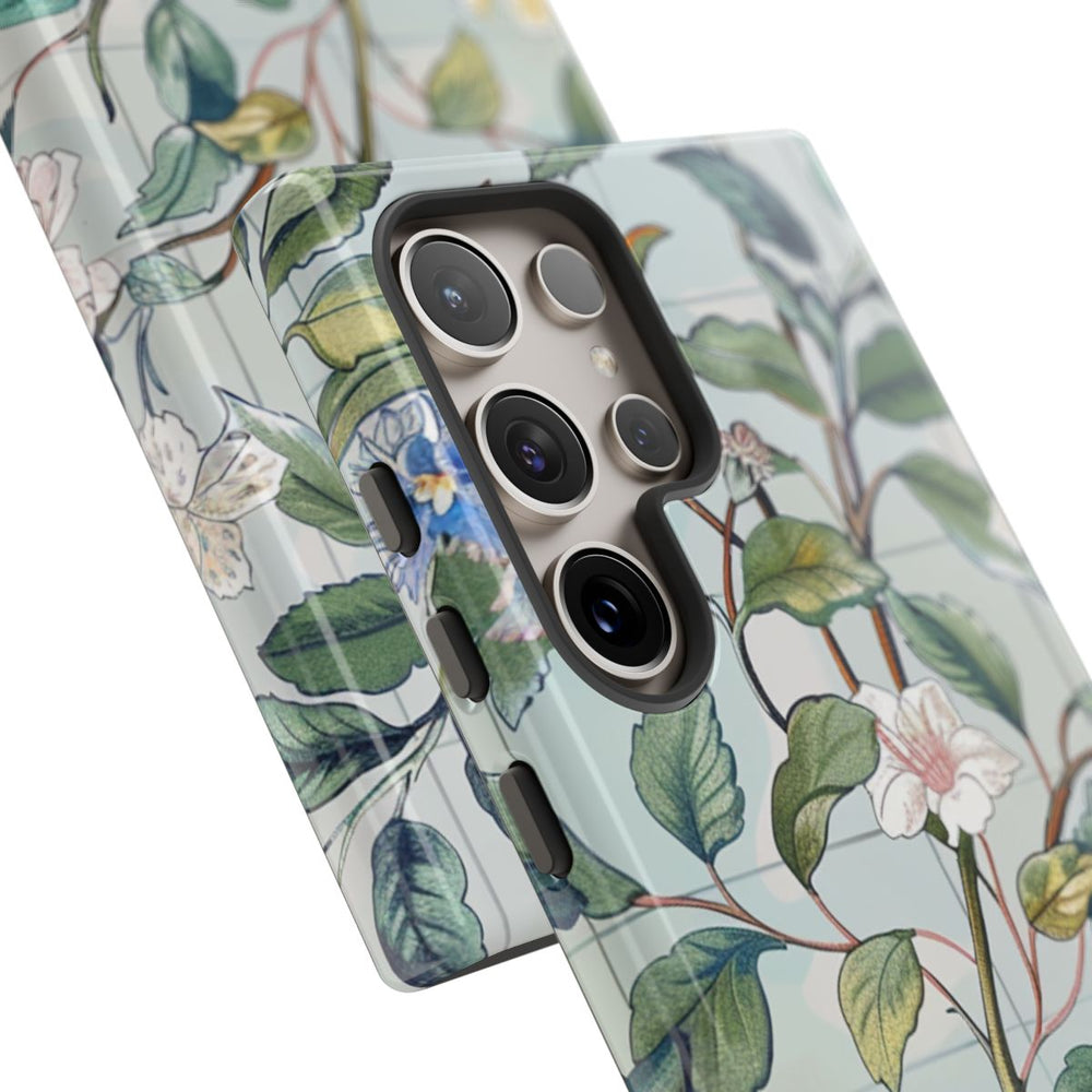 Vintage Bloemenpatroon met Vlinders