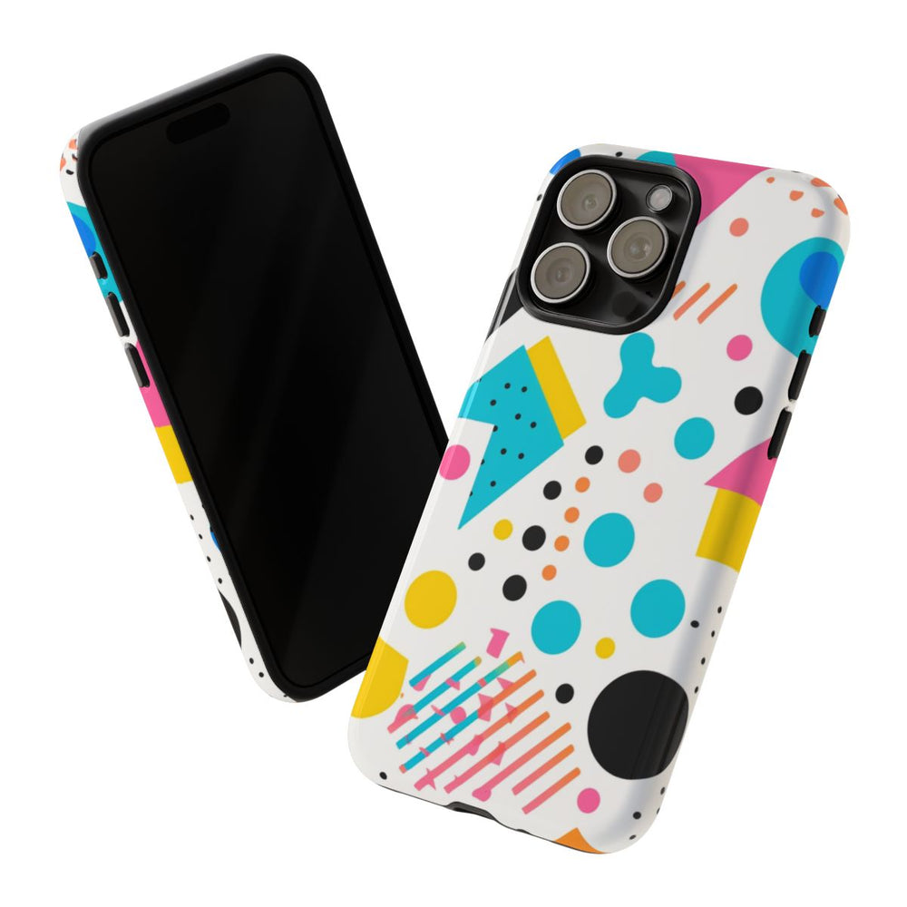 Kleurrijk Memphis Stijl Geometrisch Patroon
