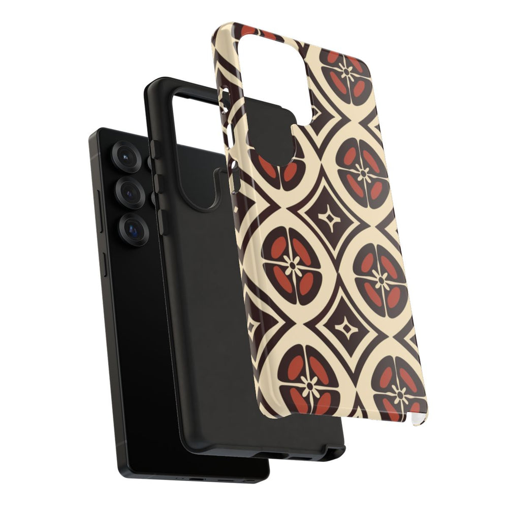 Geometrisch Bruin-Beige Patroon