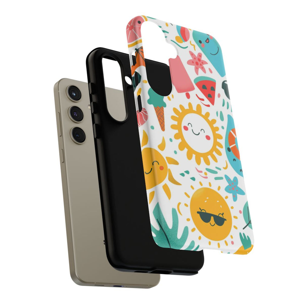 Vrolijke Zomerzonnetjes en Lekkernijen Patroon