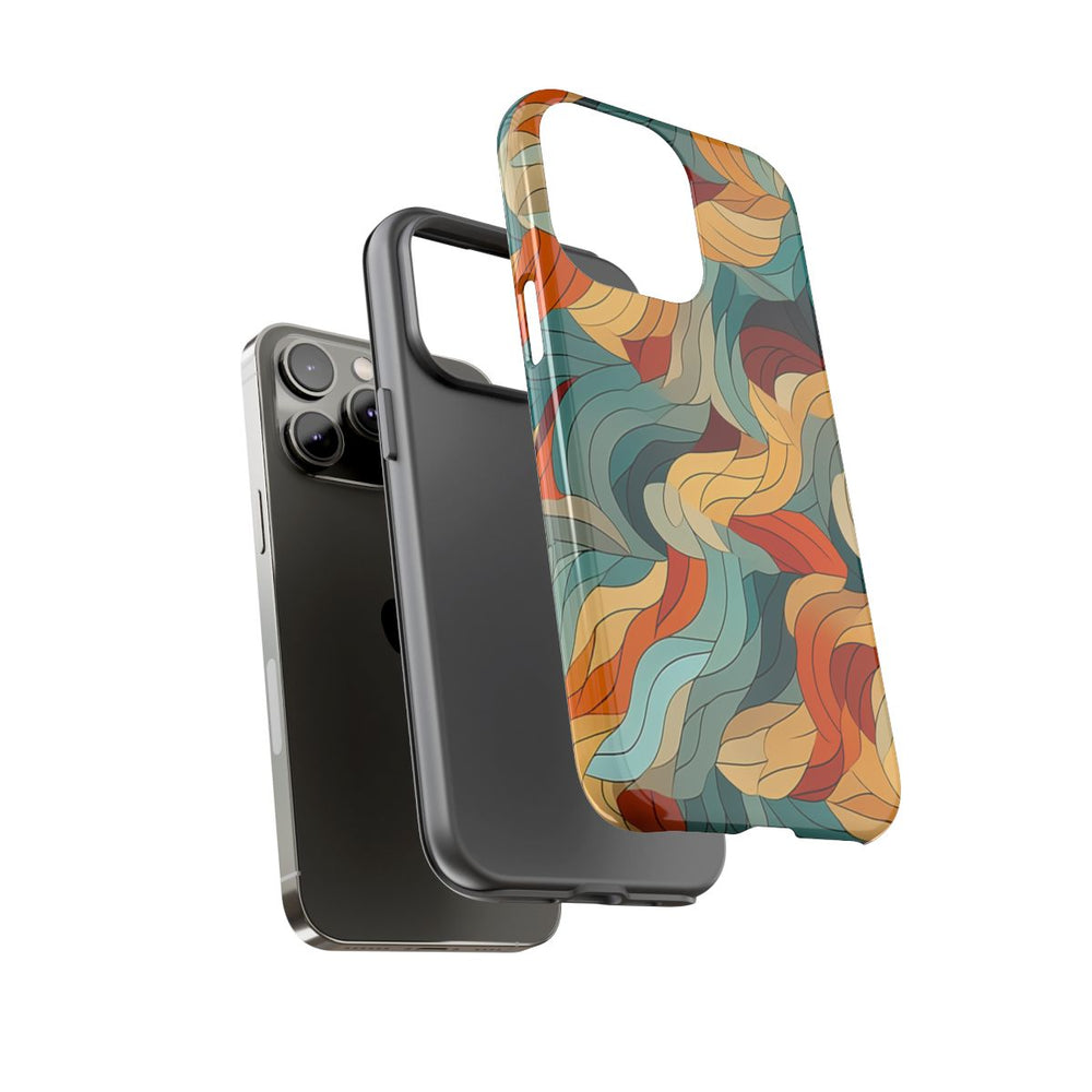 Abstract Veelkeurige Bladerenpatroon