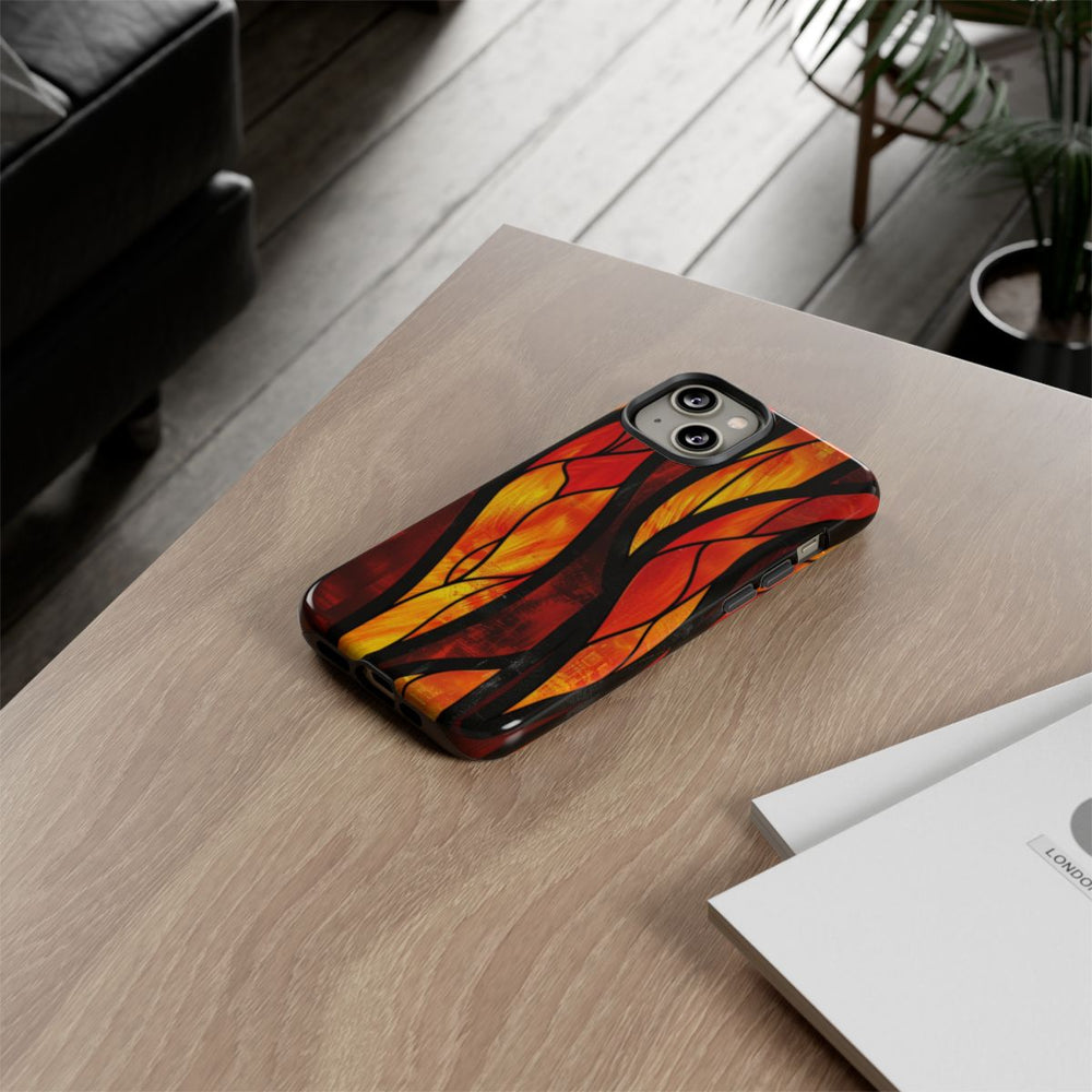 Glas-in-Lood Vlammen Design