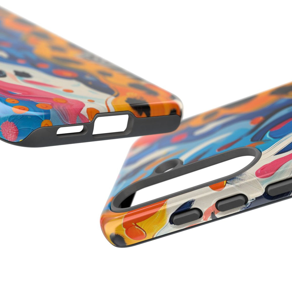 Abstract Kleurrijk Zebra Patroon