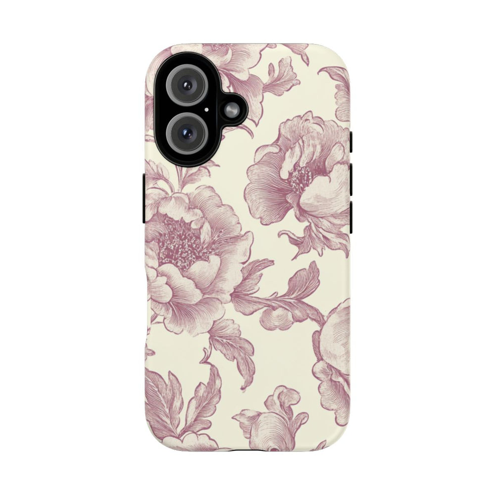 Elegante Victoriaanse Bloemenprint