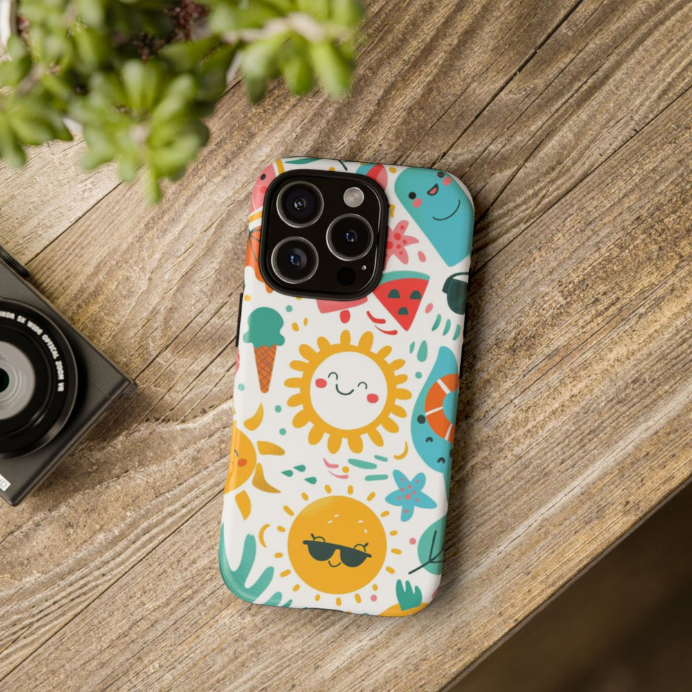 Vrolijke Zomerzonnetjes en Lekkernijen Patroon