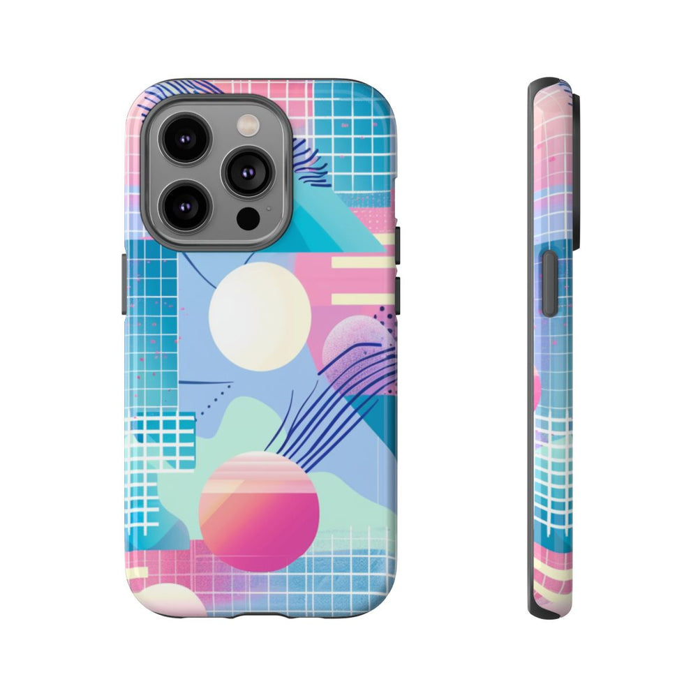 Abstract Geometrisch Patroon in Pasteltinten