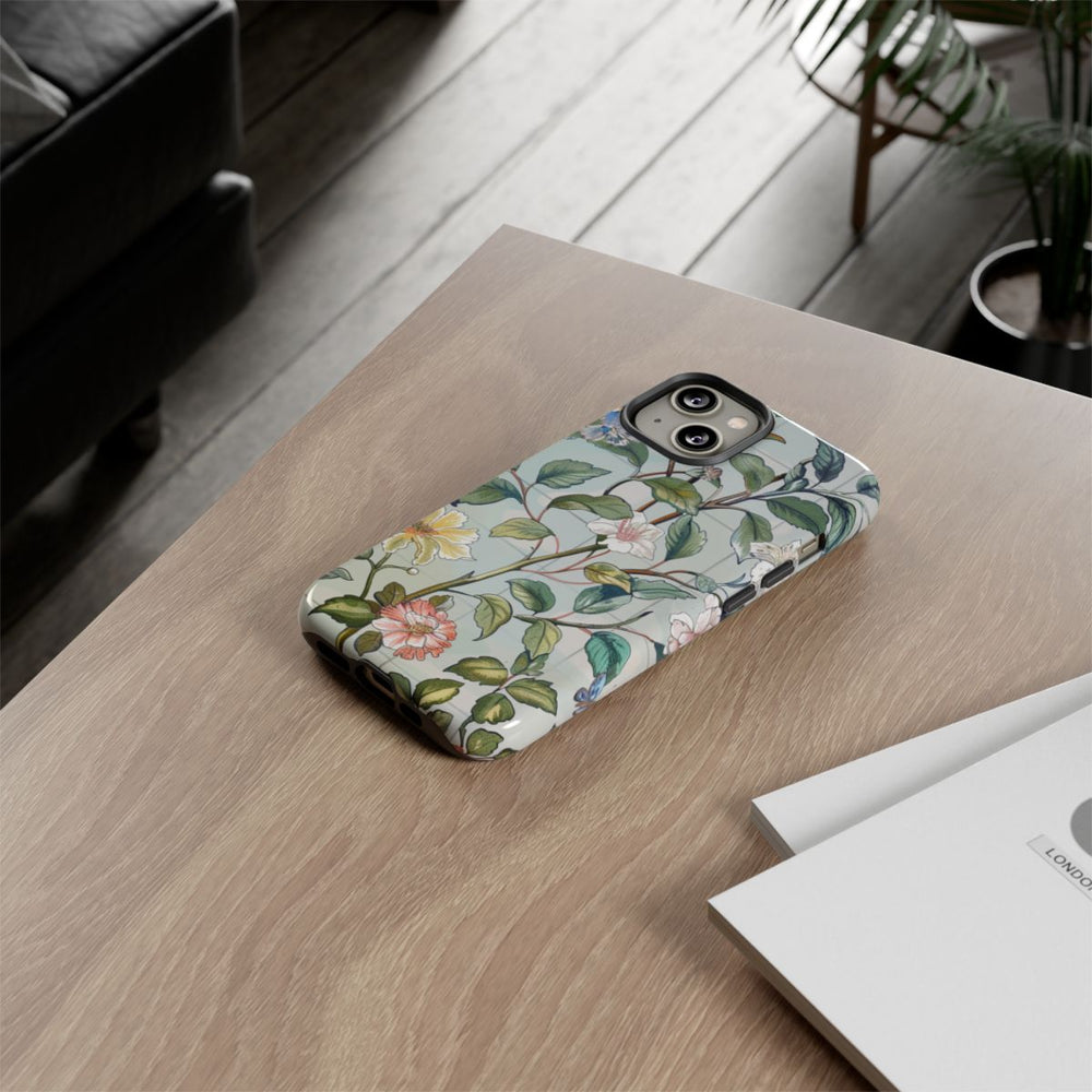 Vintage Bloemenpatroon met Vlinders