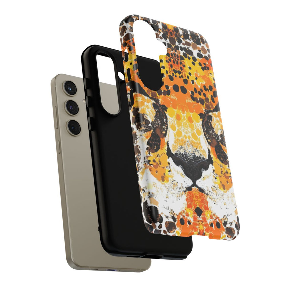 Abstracte Cheetagezicht Patroon