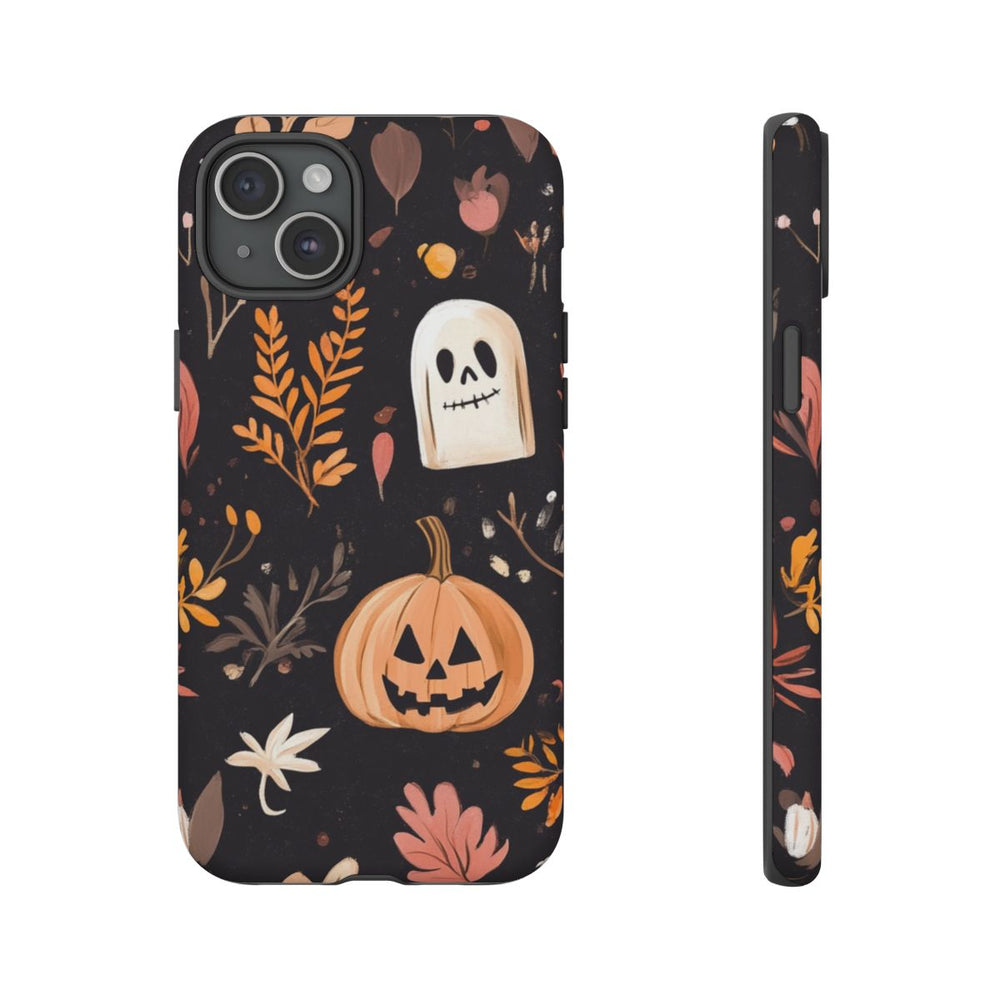 Halloween Pompoen- en Spookmotief