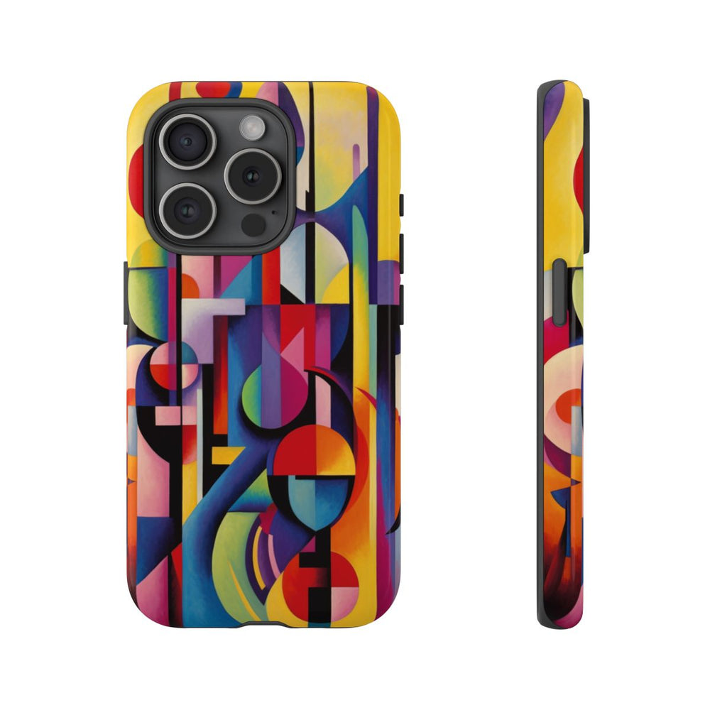 Abstracte Geometrische Vormen met Heldere Kleuren