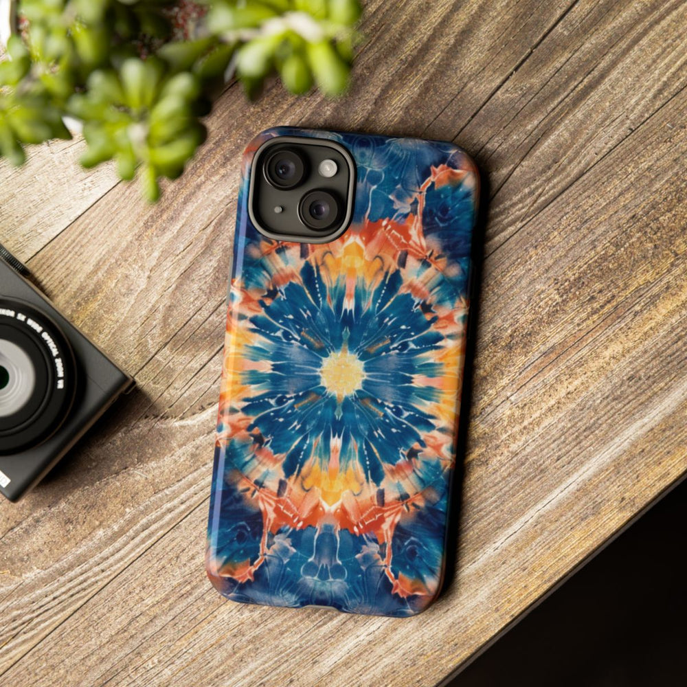 Vrolijk Tie-Dye Mandala Patroon