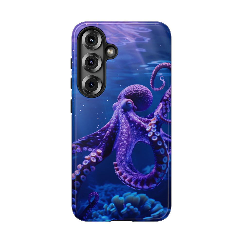 Paarse Octopus Onderwaterlandschap