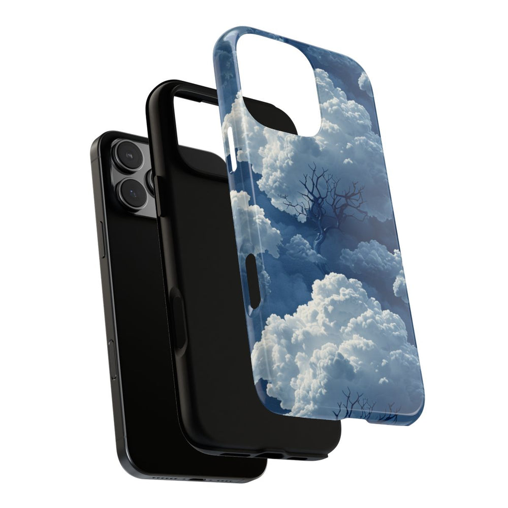 3D Wolken en Boompatroon