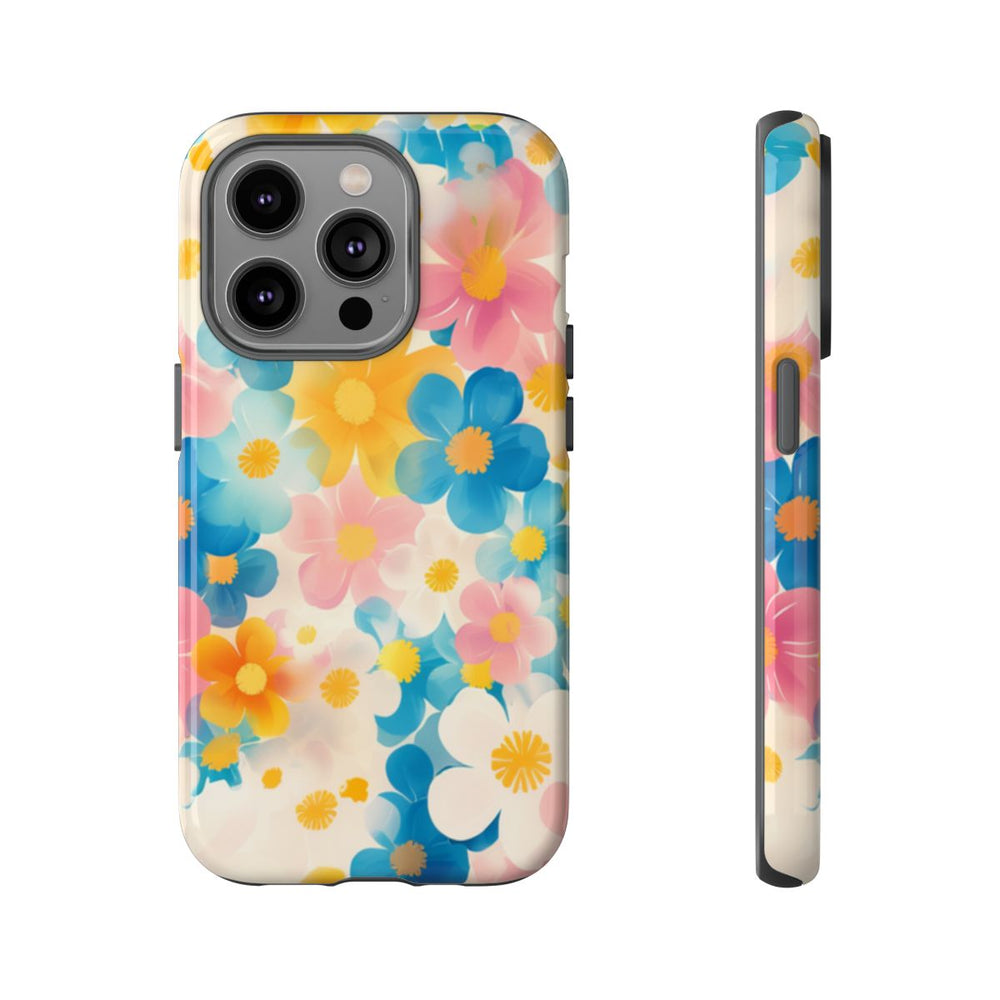 Vrolijk Pastel Bloemenpatroon
