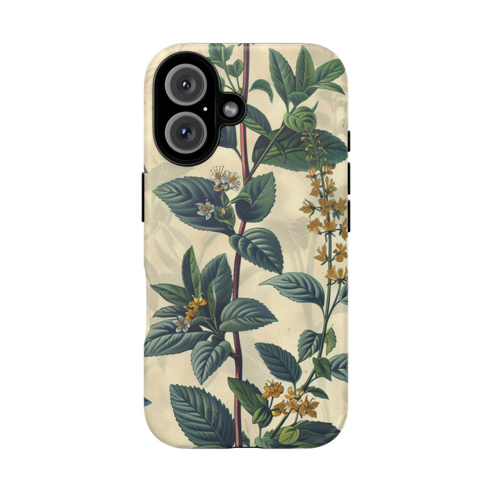 Vintage Botanisch Kruidenpatroon