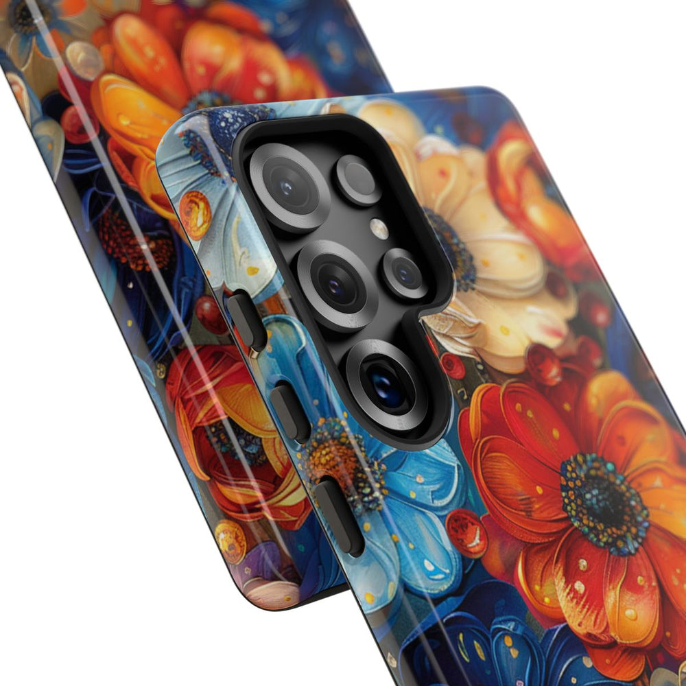 Levendig Abstract Bloemenpatroon
