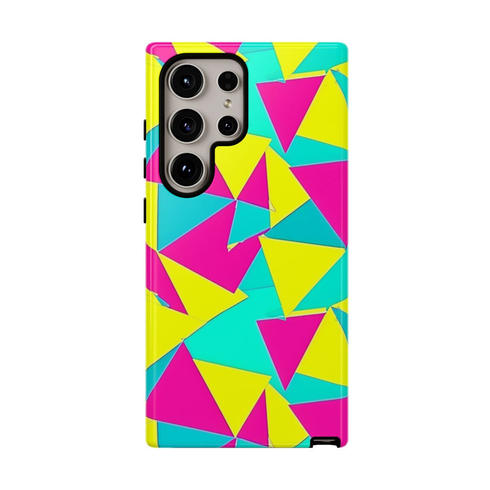 Neon Driehoekenpatroon