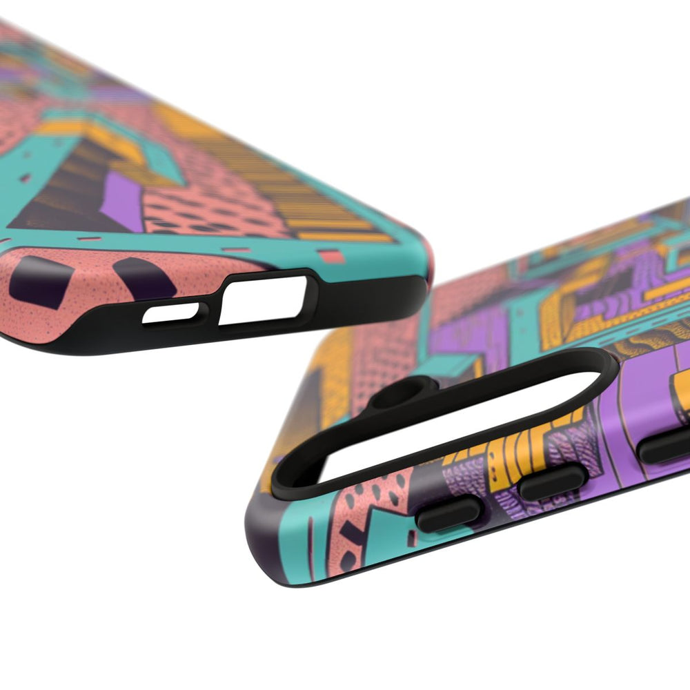 Geometrisch Abstract Patroon met Dieptewerking
