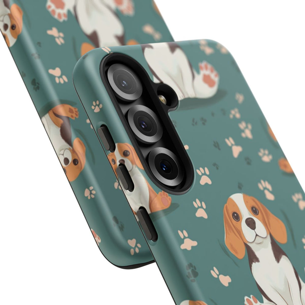 Beagles met Pootafdrukken Patroon