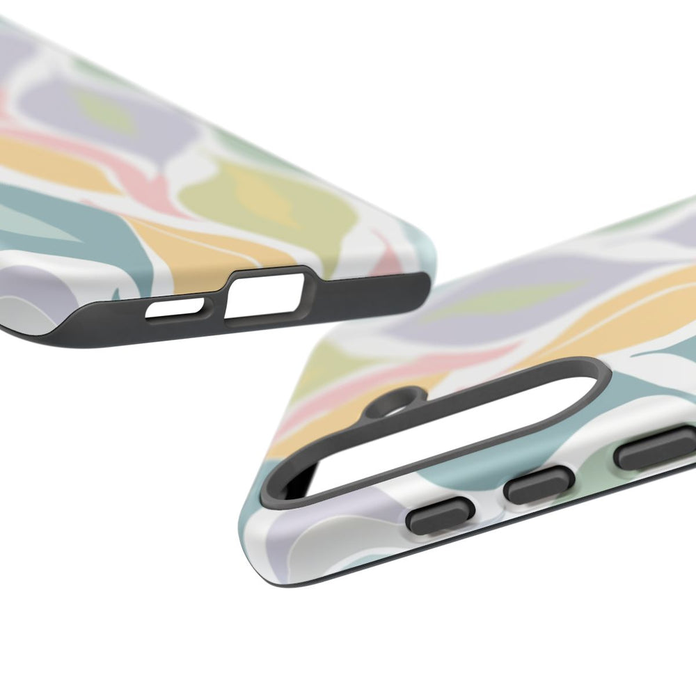 Pastel Bladerenpatroon