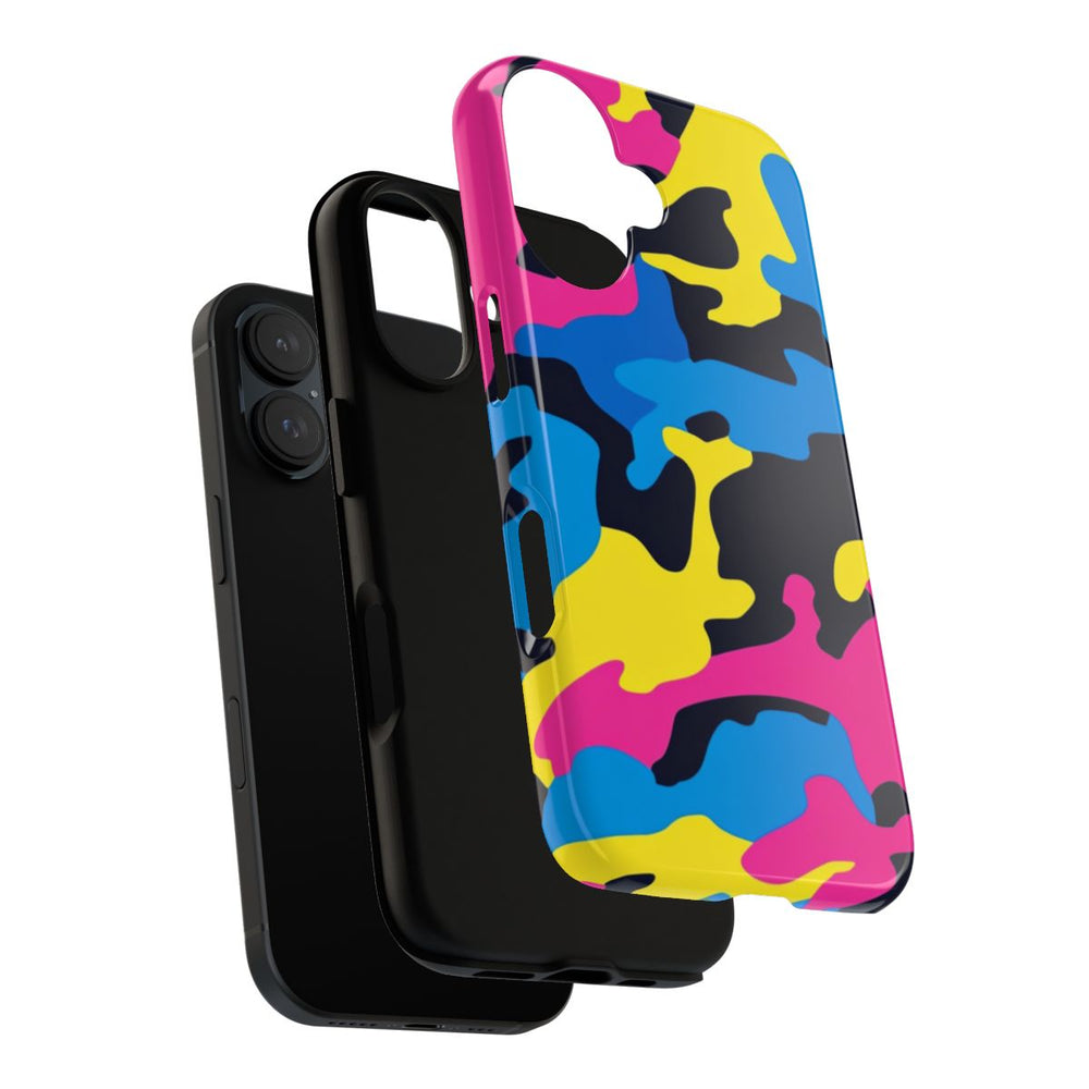 Neon Kleurrijk Camouflagepatroon