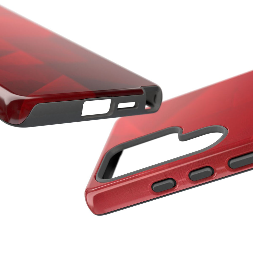 Rood Geometrisch Abstract Ontwerp
