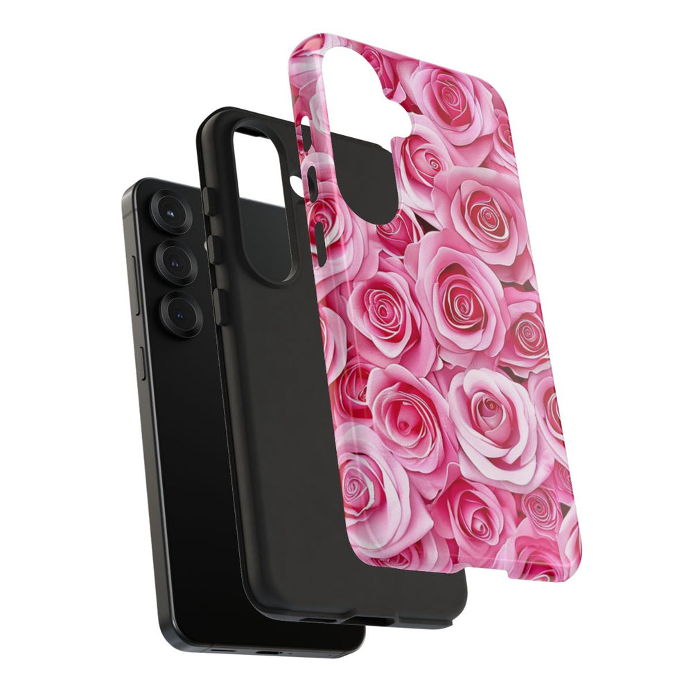 Roze Rozenpatroon