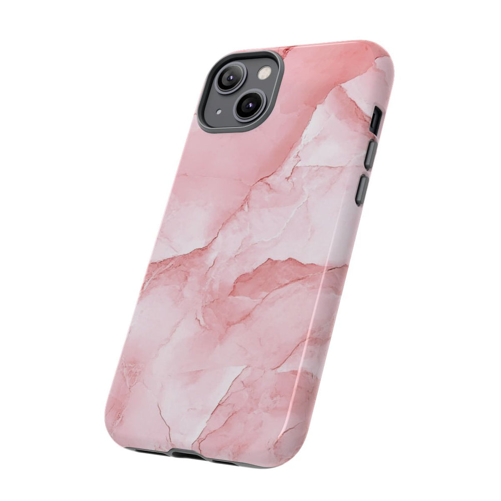Roze Marmerstructuur met Glanzende Afwerking