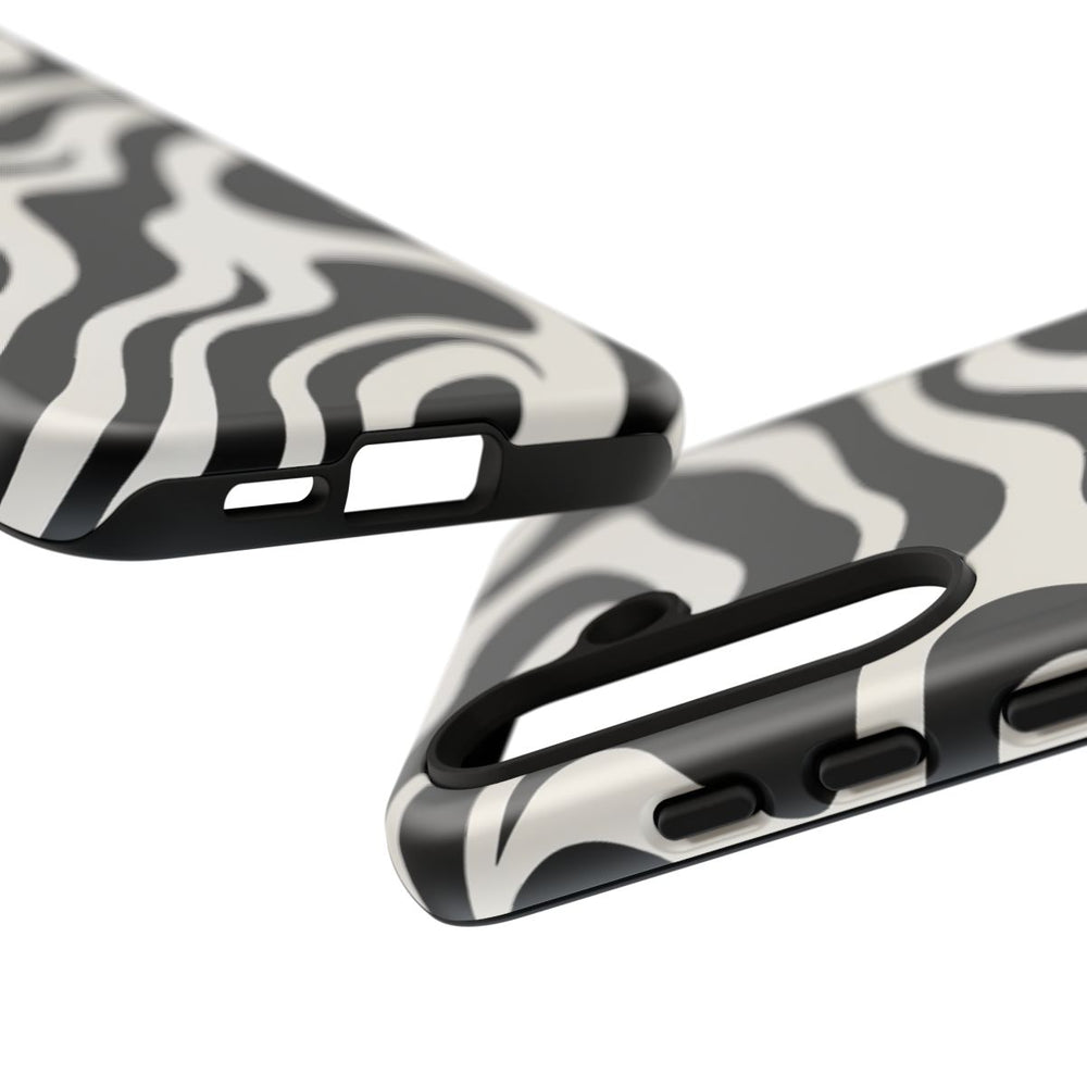 Zwart-Wit Abstract Zebra-Patroon