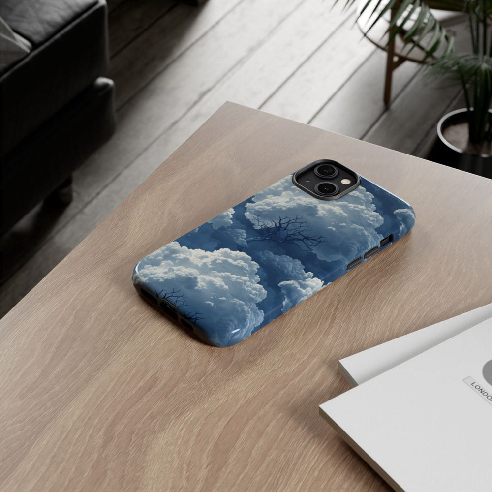 3D Wolken en Boompatroon