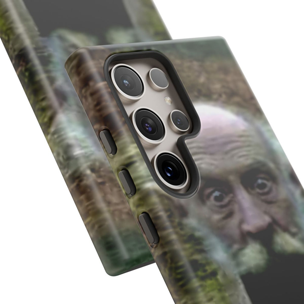 Surrealistische Reuzenhoofd-Toegang in de Natuur
