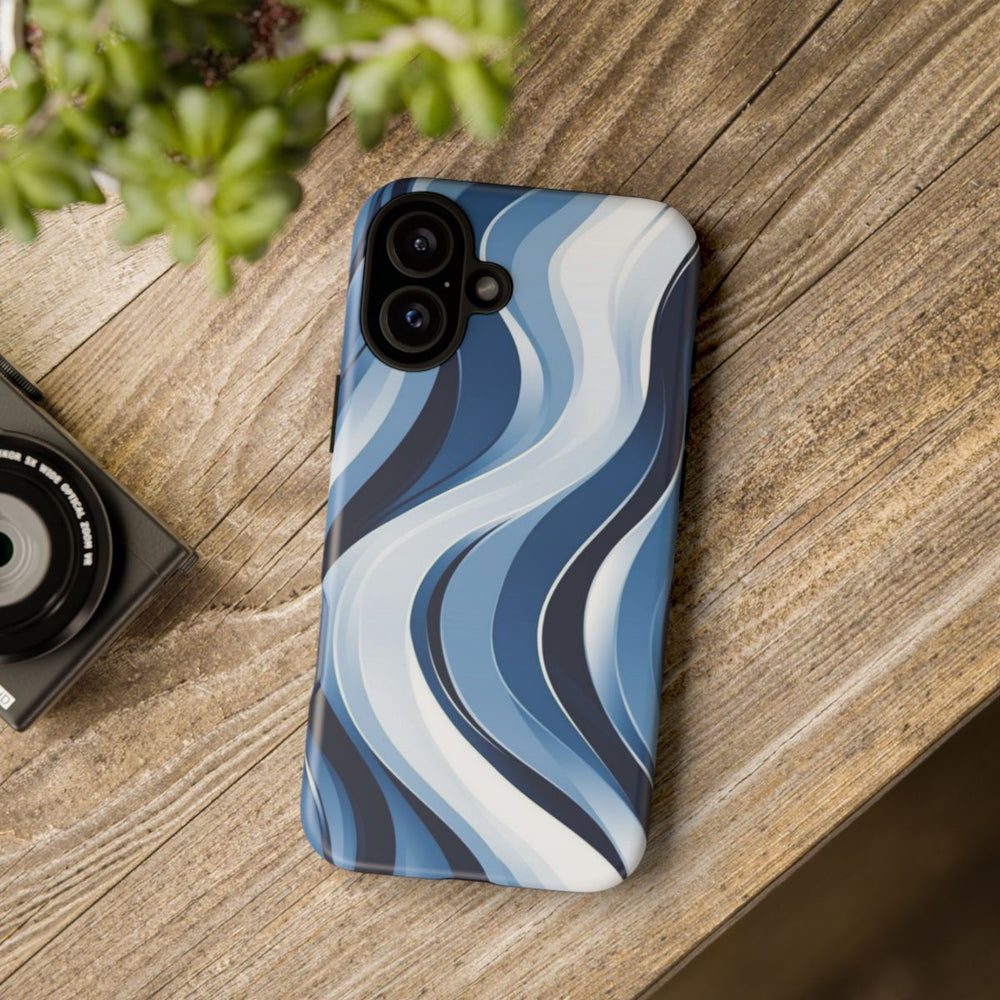 Moderne Blauwe Golven
